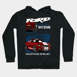 Iconic Mustang GT350 Car Hoodie